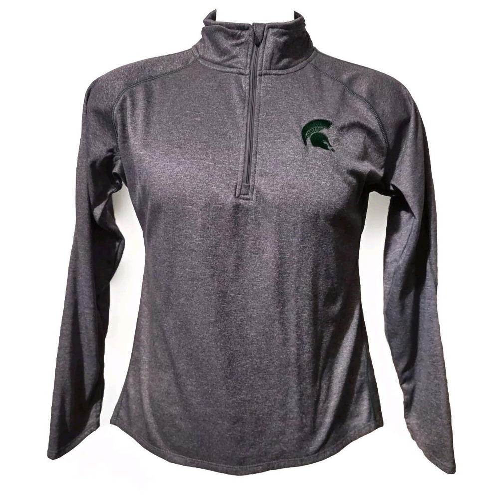 KA Knights Apparel For Her Size L Sweatshirt Michigan State Spartans Thumb Holes